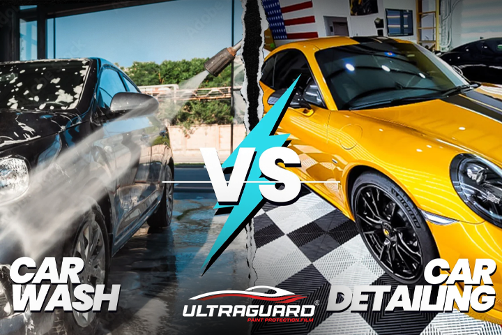 Car wash vs. car detailing