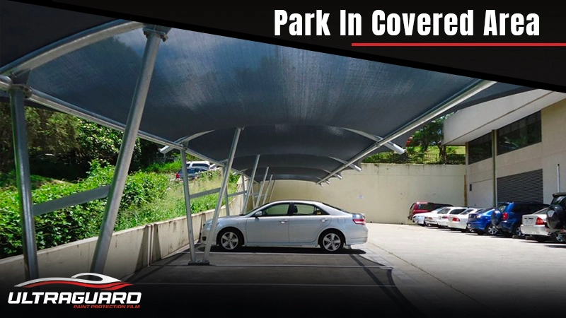 Park In Covered Area