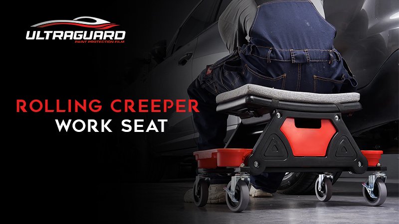 Rolling Creeper Work Seat